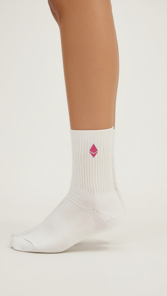 Ethereum Embroidered Socks